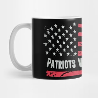 patriots vote in person Mug